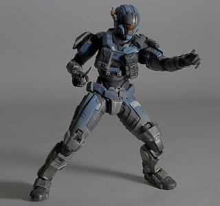 Illustration for article titled Get Up Close With Halo: Reach's Fancy Action figures